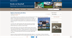 Desktop Screenshot of booksonbaseball.com